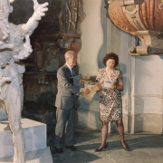 Zahájení, červen 1992 Radovan Lukavský, Olga Sozanská